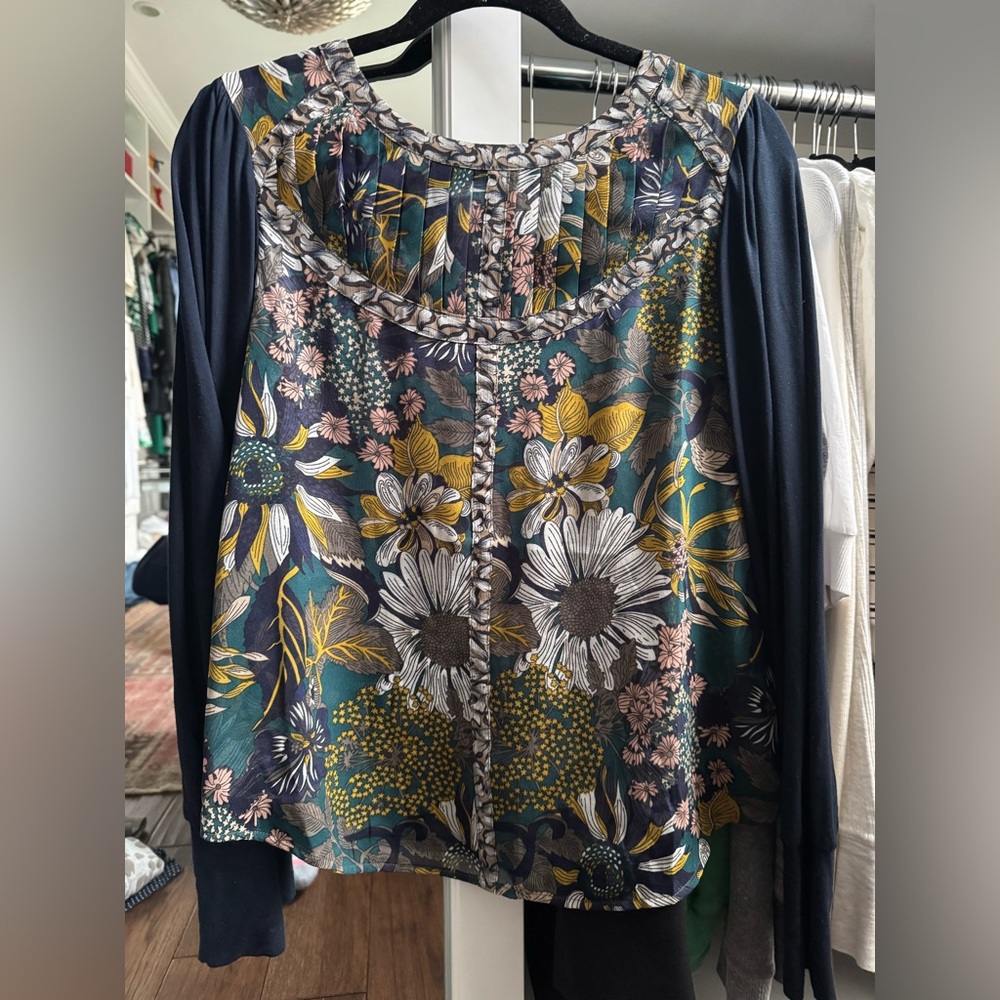 Floral Print Women's Top
